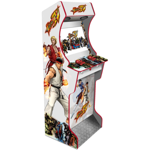AG Elite 2 Player Arcade Machine - Street Fighter IV - Top Spec